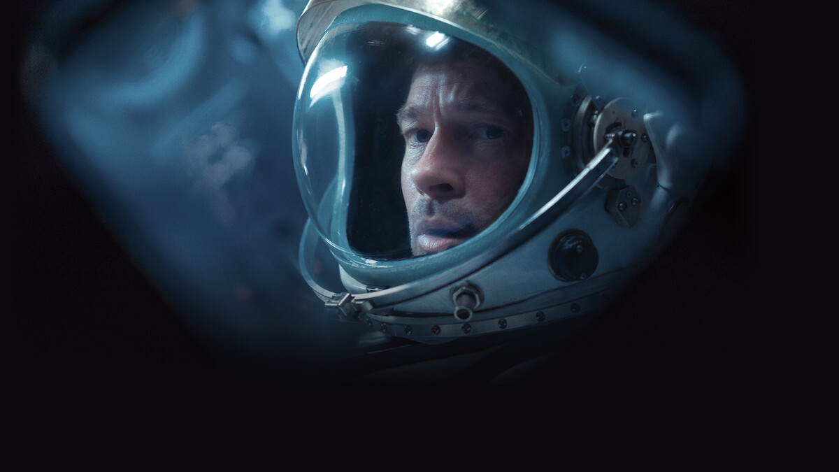 Ad Astra 2019 Brad Pitt astronaut Netflix October 2026 science fiction film still