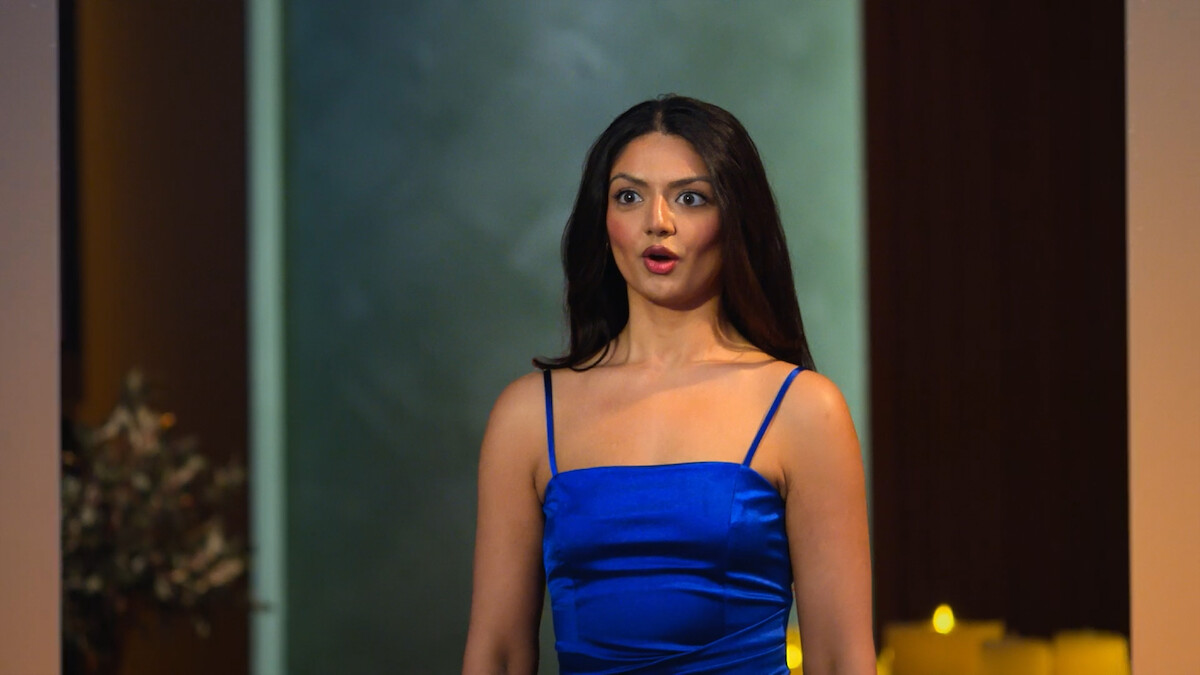 Love Is Blind Season 11 Aneha at first reveal Netflix photo