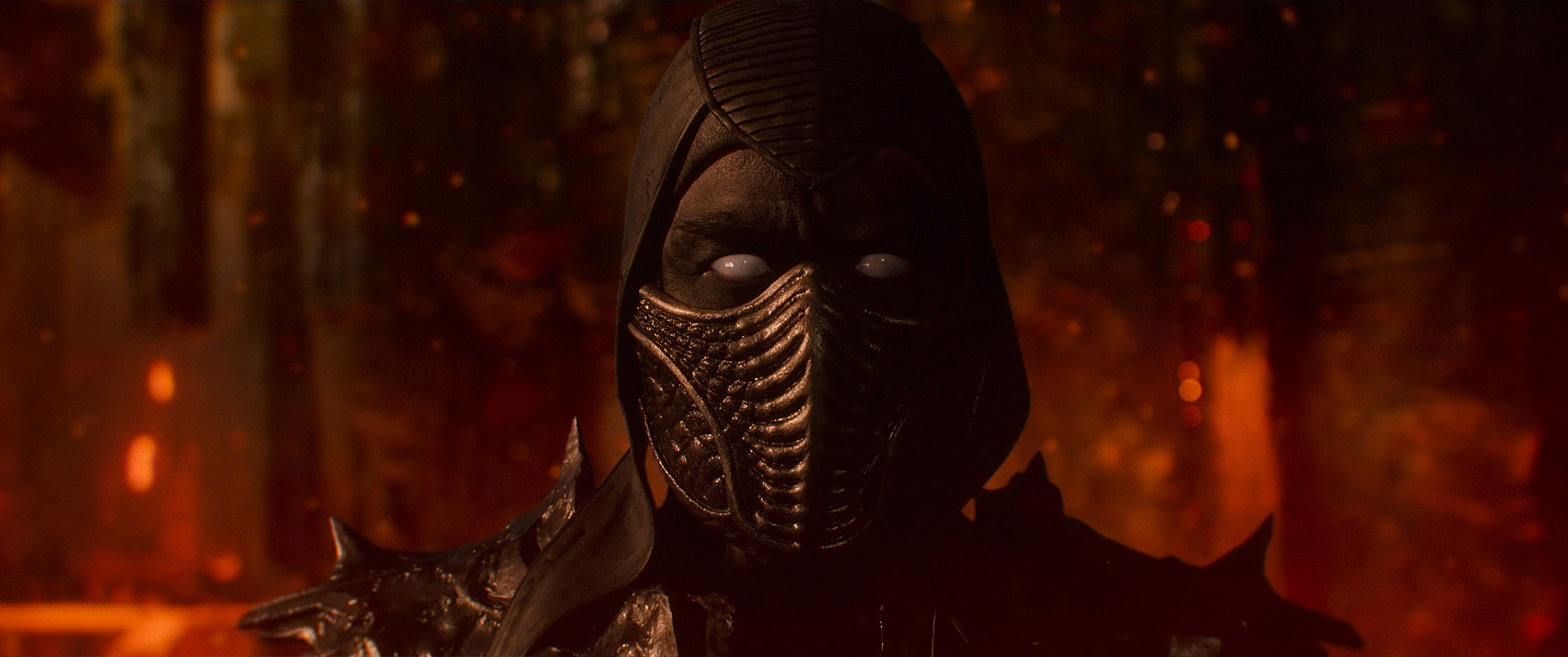 Mortal Kombat 2 movie Scorpion official Warner Bros film still