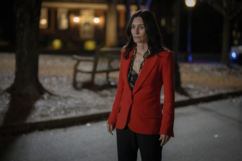 Scream 7 2026 Courteney Cox Gale Weathers official film still