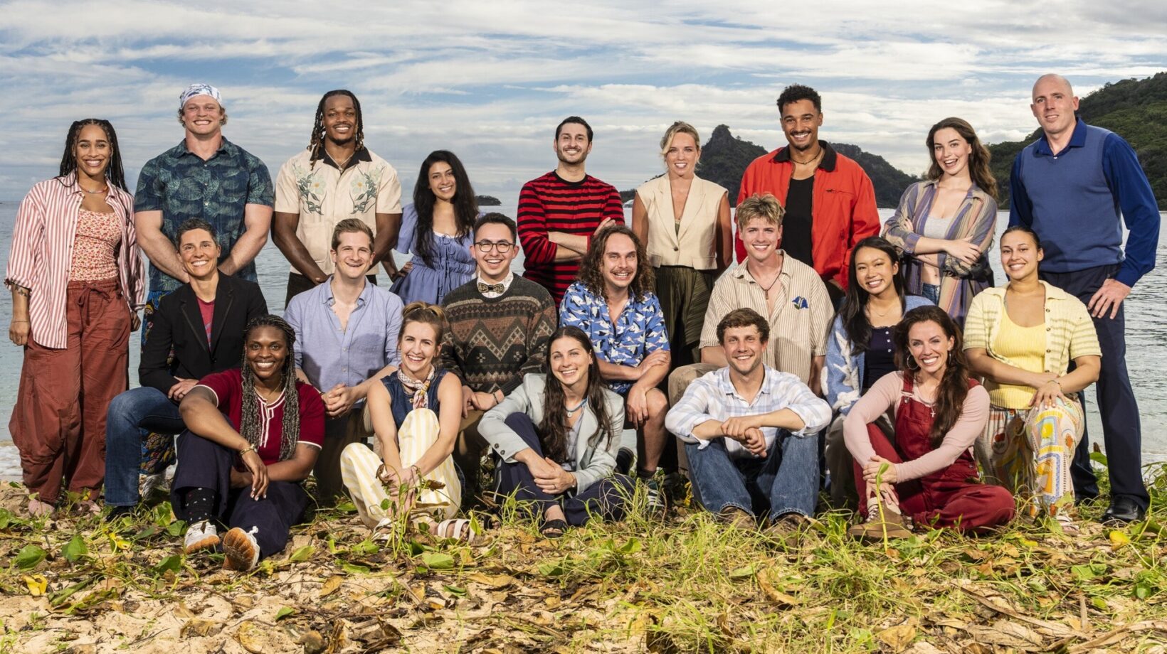 Survivor 51 castaways in the official CBS cast photograph