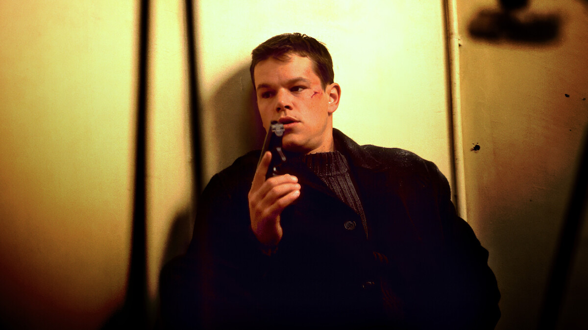 The Bourne Identity 2002 Matt Damon Jason Bourne Netflix catalog official scene