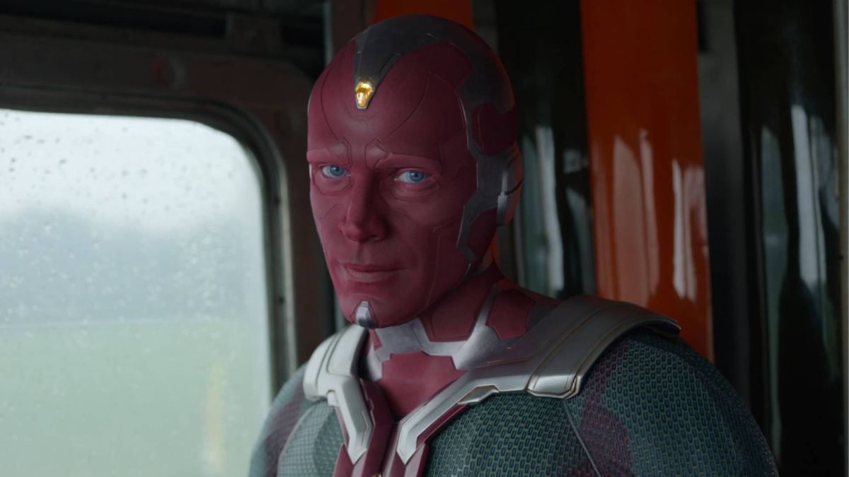 VisionQuest 2026 Paul Bettany as White Vision in the Disney Plus Marvel series