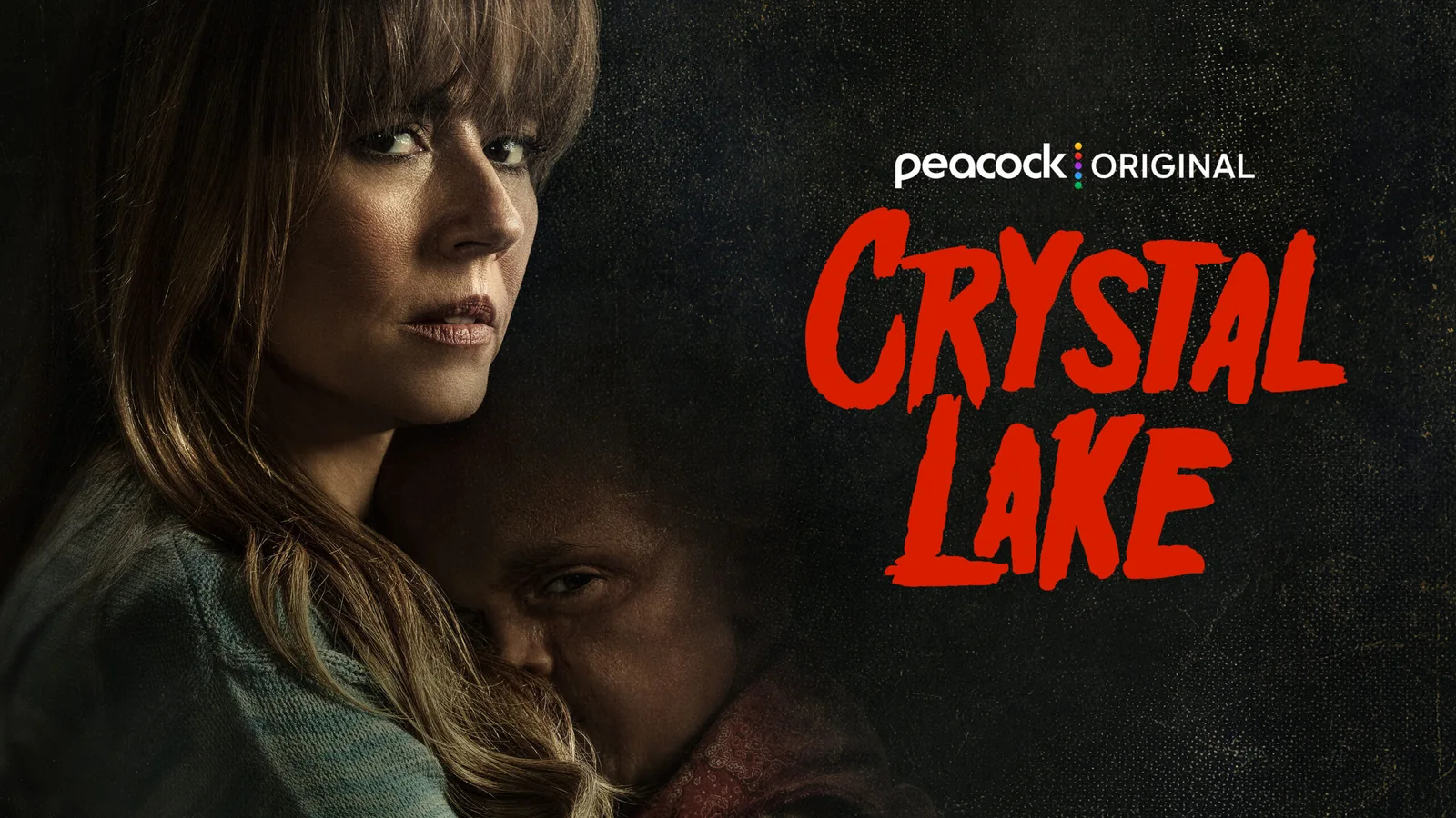Кристал Лейк (2026) — обложка сериала ужасов Peacock и A24