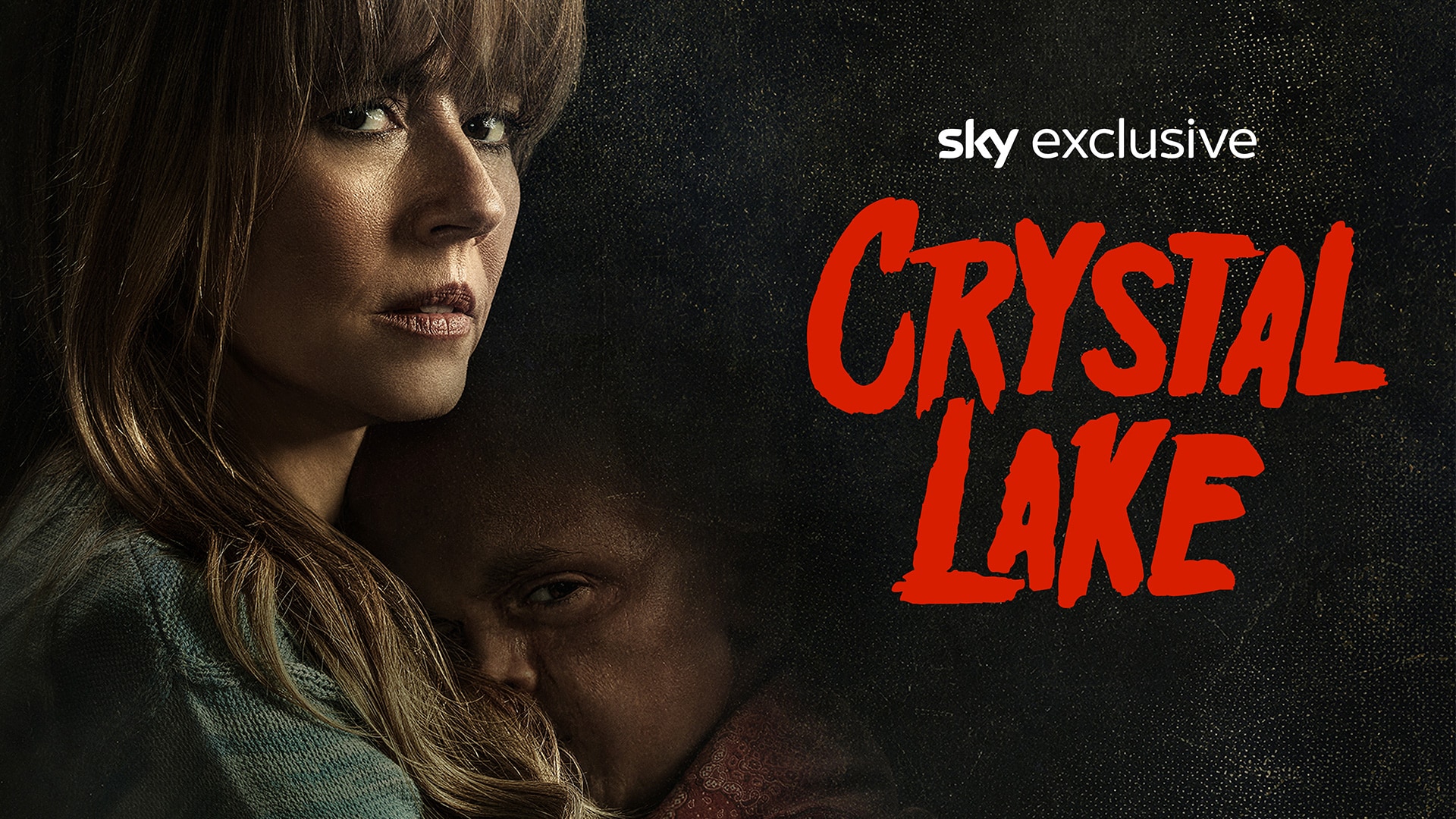 Crystal Lake 2026 — official Sky promo art for the Friday the 13th prequel starring Linda Cardellini
