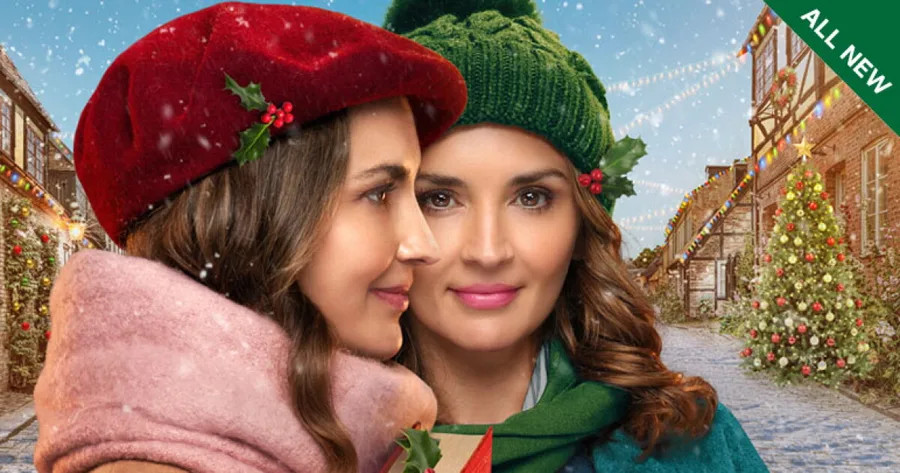 Double Booked for the Holidays (2026) — official Hallmark movie publicity image