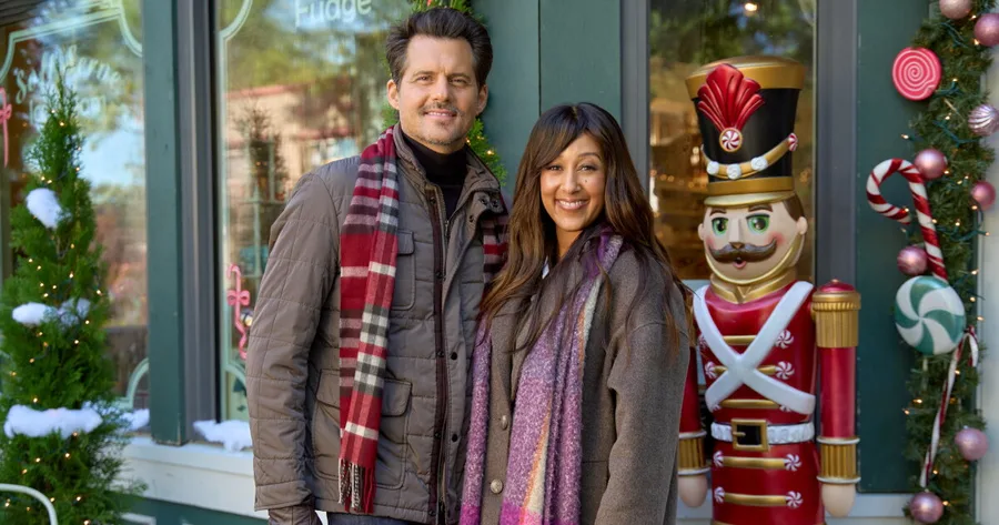 Mistletoe and Mimosas (2026) — official Hallmark movie publicity image