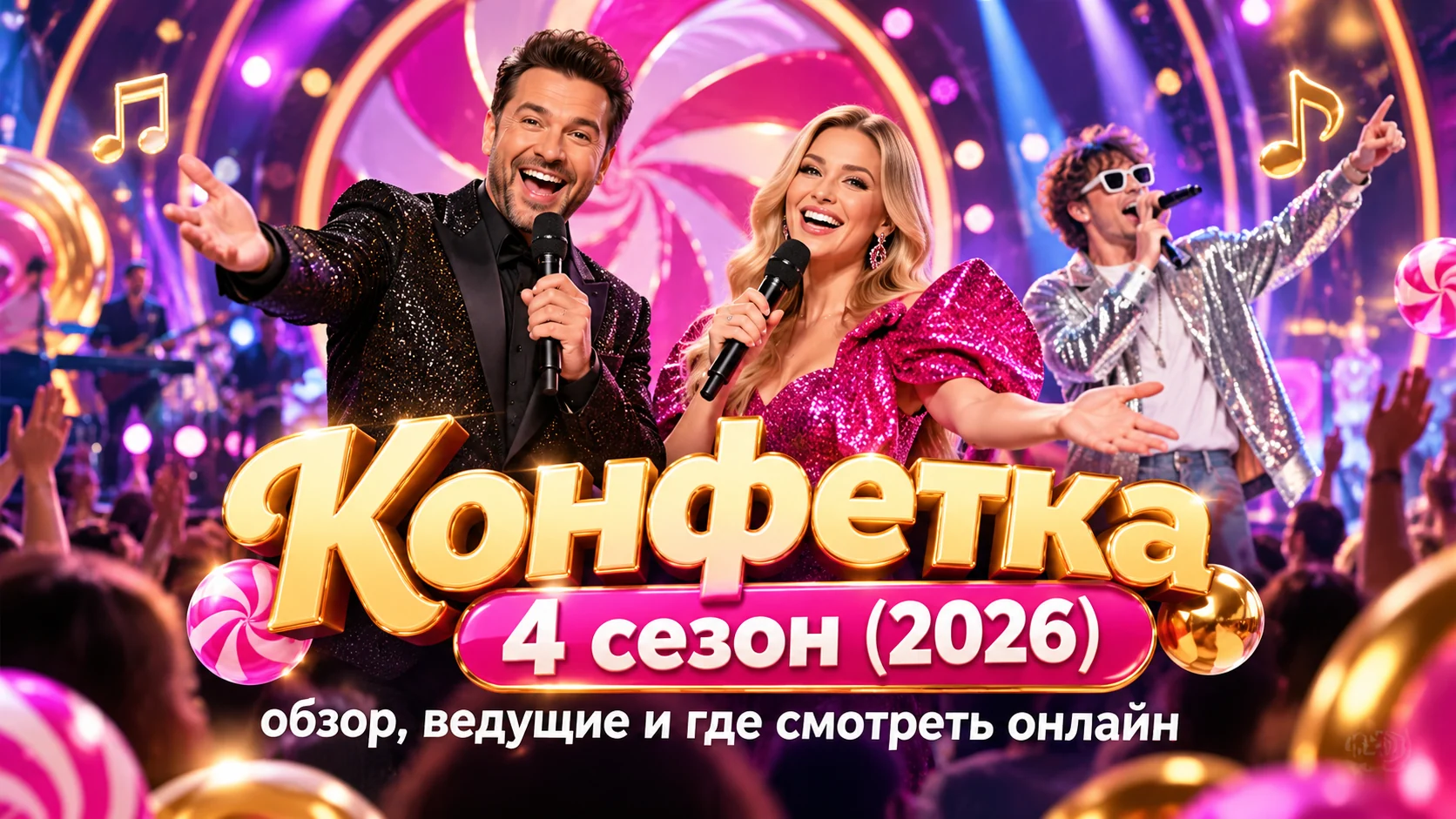 Конфетка 4 сезон (2026) — обзор шоу ТНТ, ведущие и где смотреть онлайн.