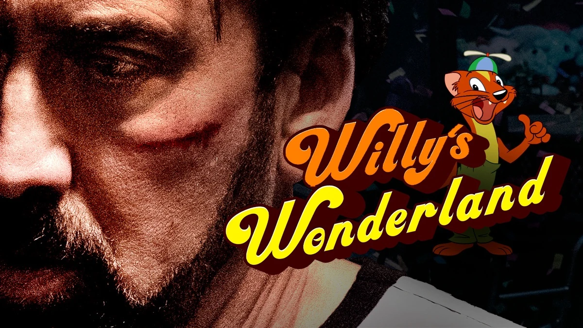 Willy’s Wonderland (2021) official artwork featuring Nicolas Cage