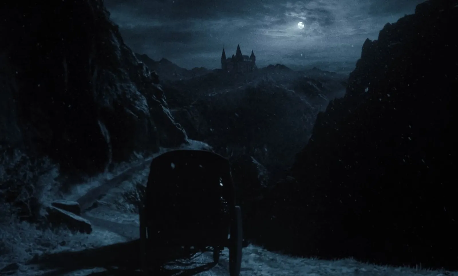 Nosferatu (2024), a gothic landscape from the official Focus Features cinematography gallery