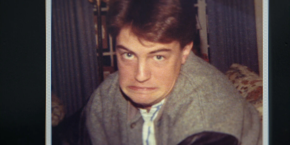 A young Matthew Perry in an archival image released for the Netflix documentary