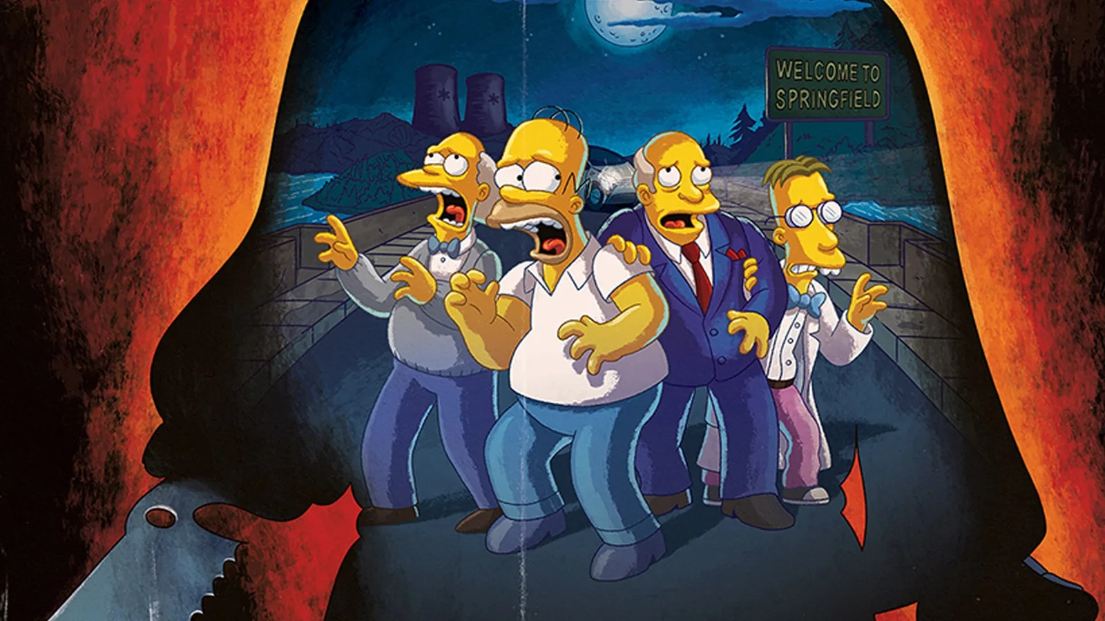 The Revengening — official poster of The Simpsons Halloween special premiering October 18 2026 on FOX