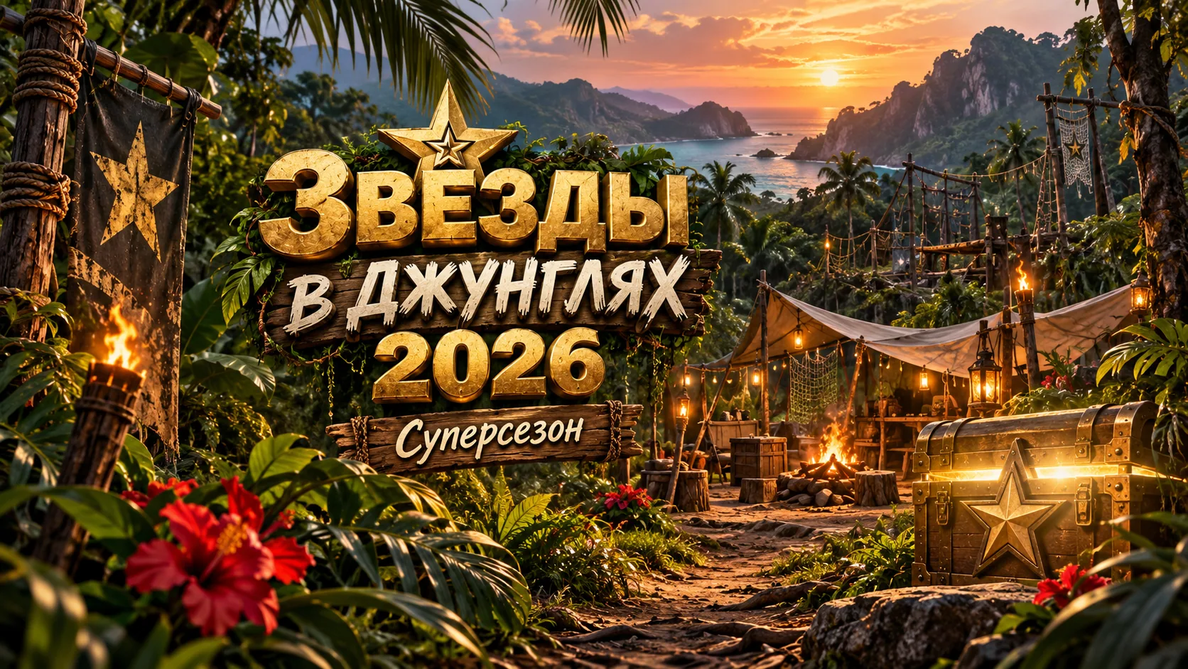Звёзды в джунглях 2026 — суперсезон реалити-шоу ТНТ