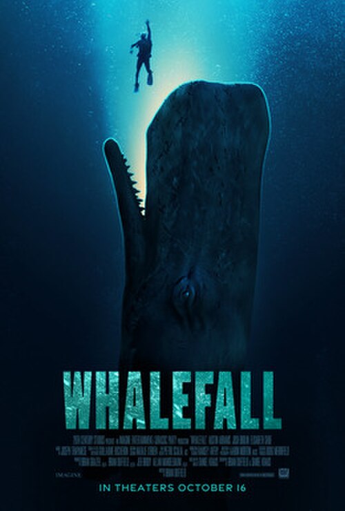 Постер фильма «Кит: Во тьме глубин» (Whalefall), 2026