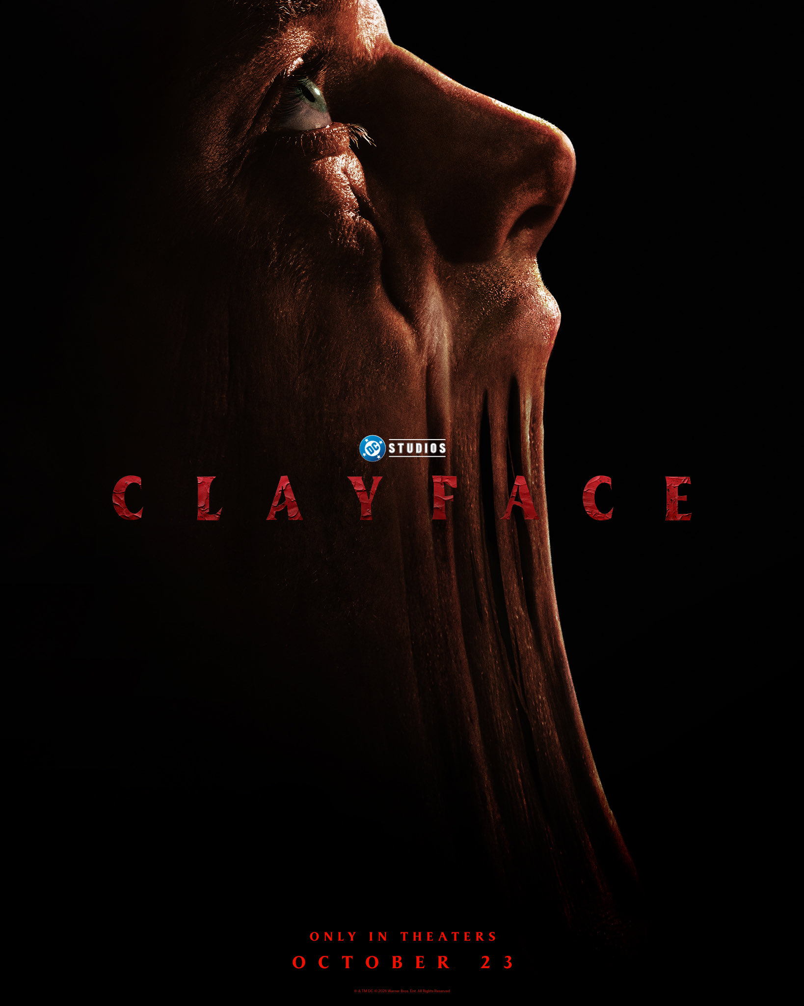 Постер фильма «Клэйфейс» (Clayface), 2026