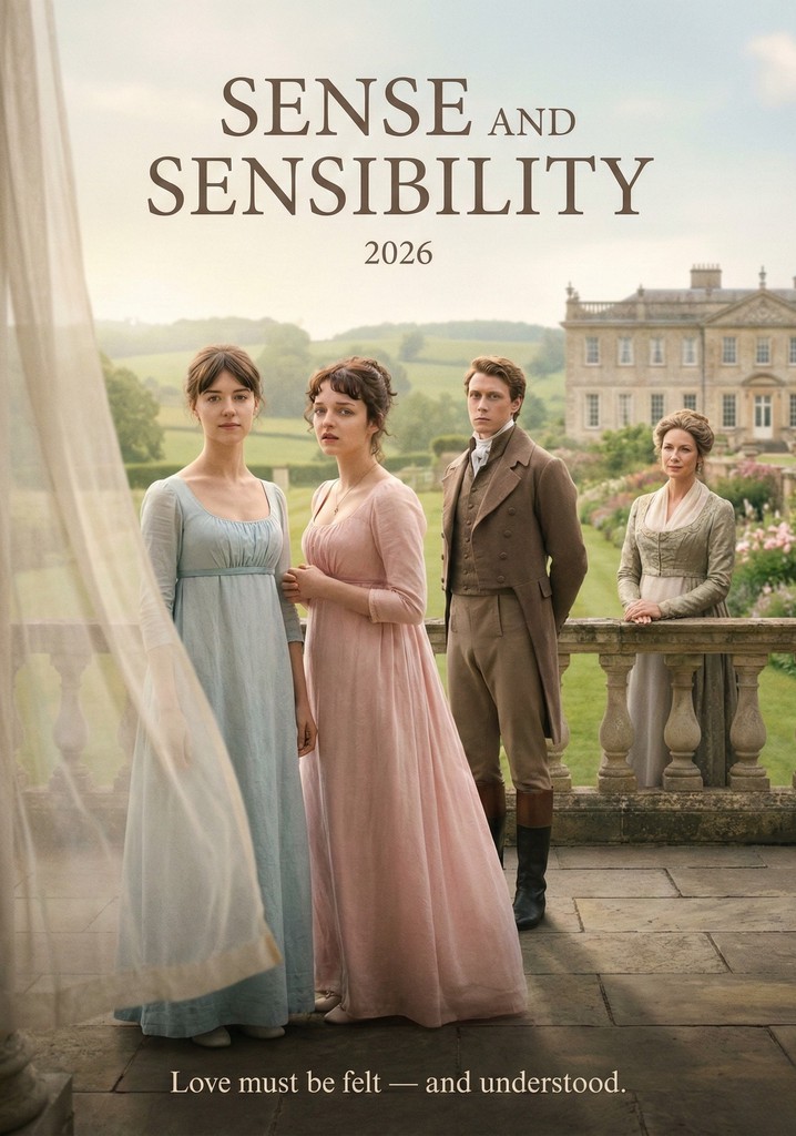 Постер фильма «Разум и чувства» (Sense and Sensibility), 2026