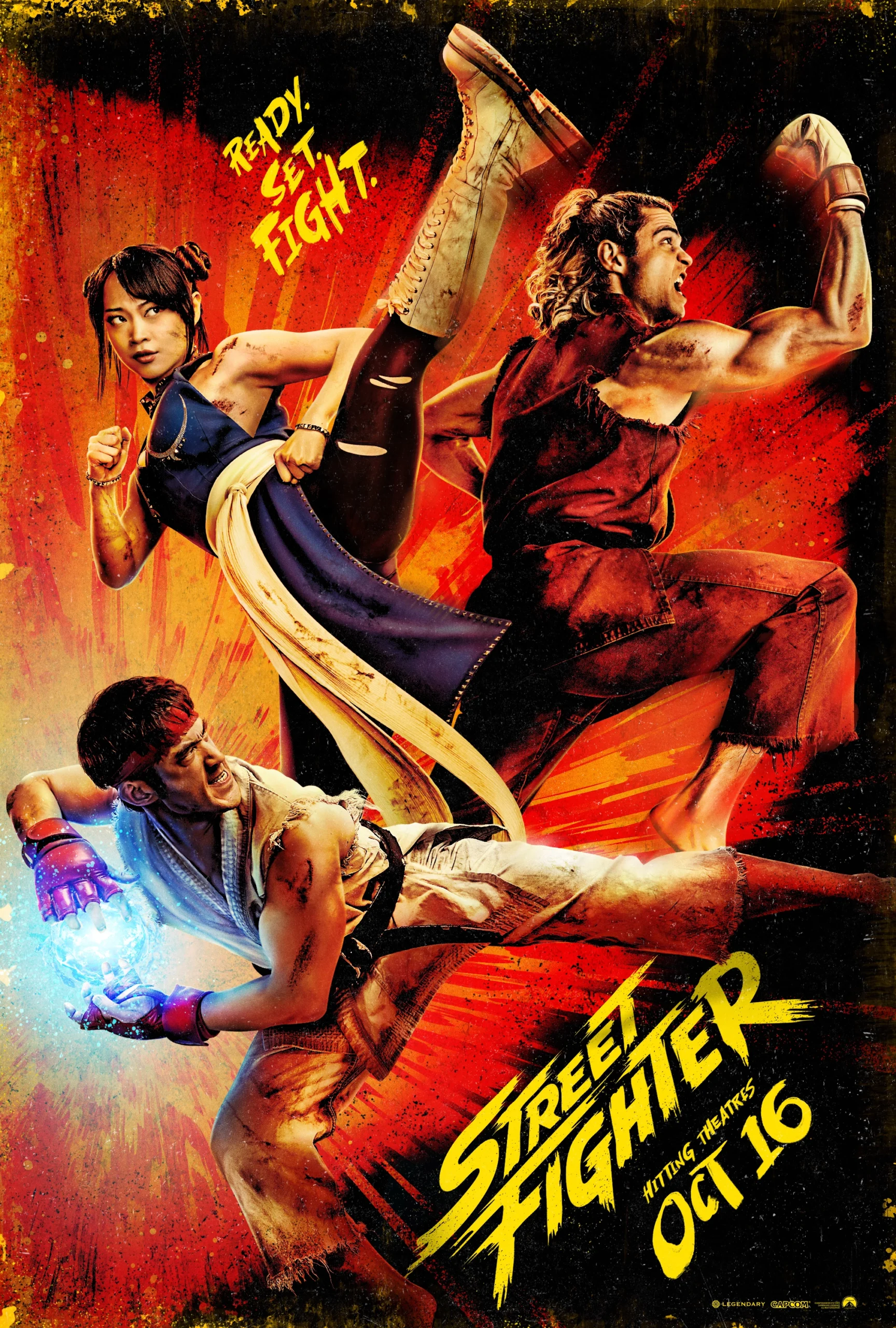 Постер фильма «Уличный боец» (Street Fighter), 2026